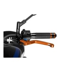 PUIG EMBRAGUE FIJO LEVER 3.0 NARANJA Y SELECTOR AZUL