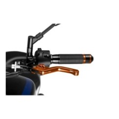 PUIG ORANGE SHORT FIXED CLUTCH LEVER 3.0 AND ORANGE SELECTOR