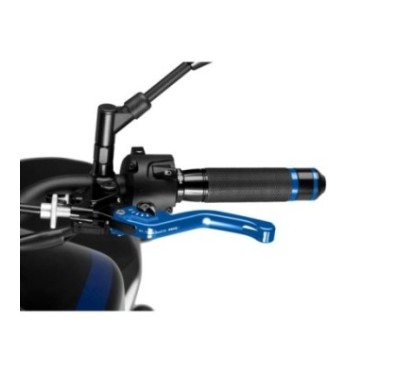 PUIG LEVER 3.0 FIXED CLUTCH SHORT BLUE WITH BLACK SELECTOR