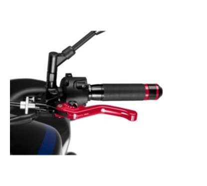 PUIG LEVER 3.0 FIXED SHORT CLUTCH RED WITH BLACK SELECTOR