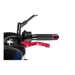 PUIG EMBRAGUE CORTO FIJO LEVER 3.0 ROJO CON SELECTOR ROJO