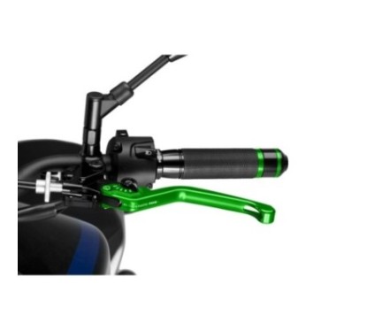 PUIG GREEN FIXED CLUTCH LEVER 3.0 AND BLACK SELECTOR