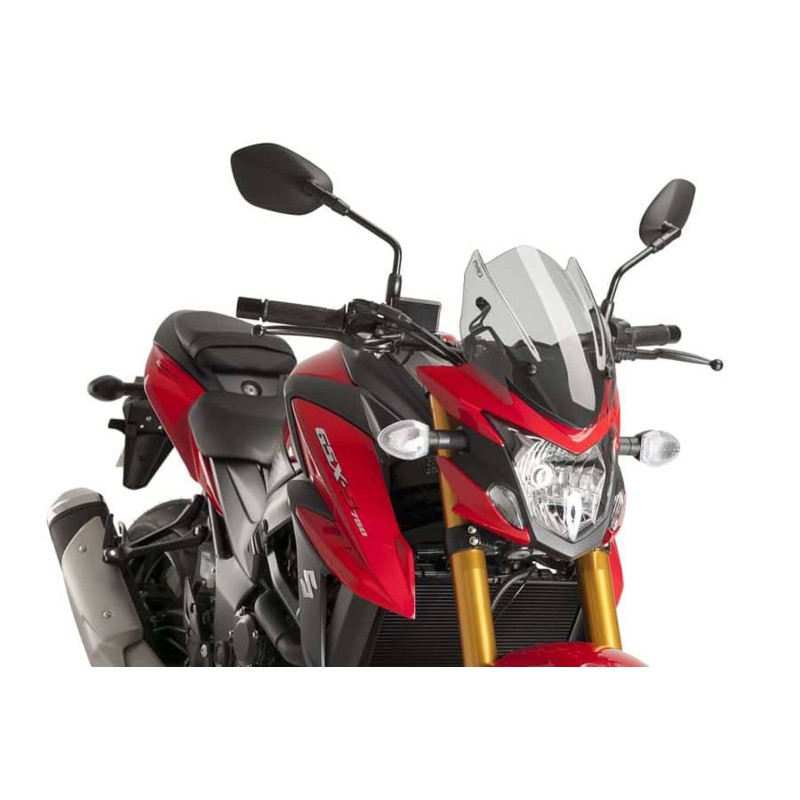 PUIG CUPOLINO NAKED NEW GENERATION SPORT PER SUZUKI GSX-S750 17'-21' FUME CHIARO