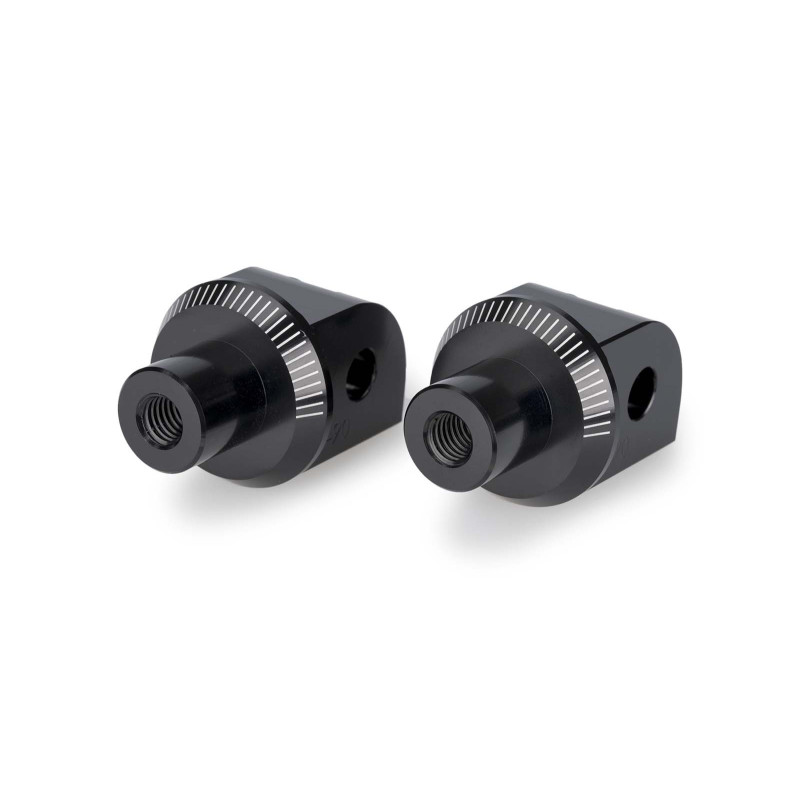 Adaptateurs Puig pour repose-pieds fixes Husqvarna Vitpilen 401 24 25 noirs