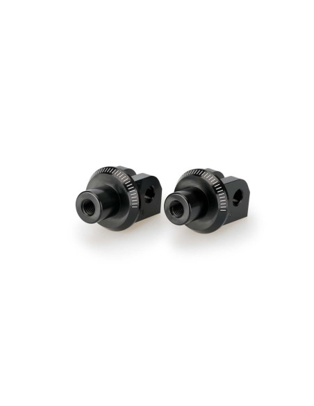 puig adapters fixed rider pegg yamaha mt 07 and amt 2025 black