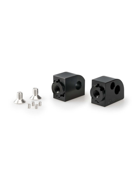 puig adjustable passenger pegs adapters yamaha mt 07 2025 black