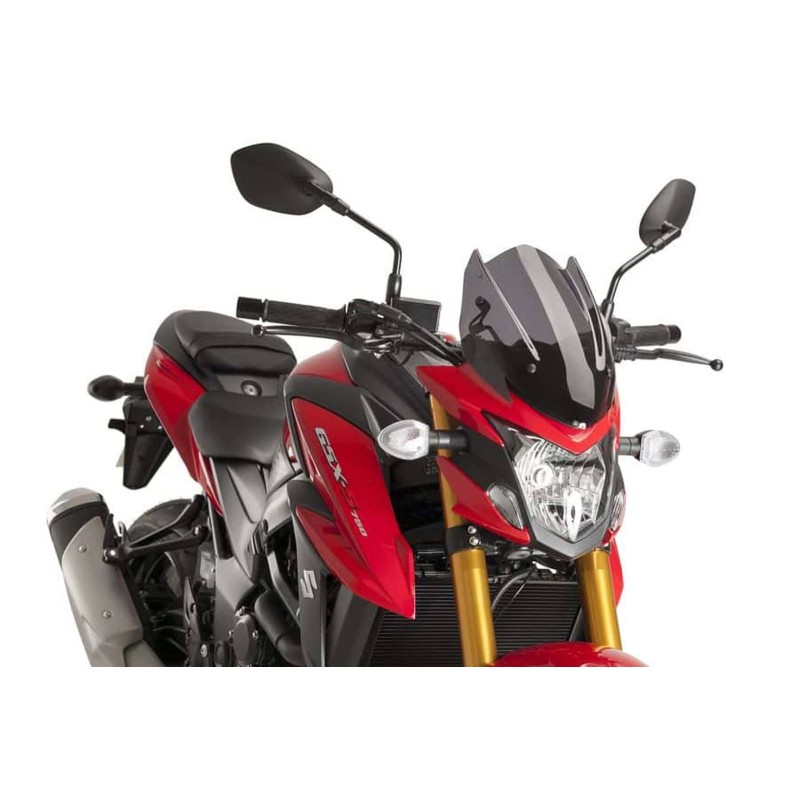 PUIG NAKED SCREEN NG SPORT SUZUKI GSX-S750 17-21 DARK SMOKE