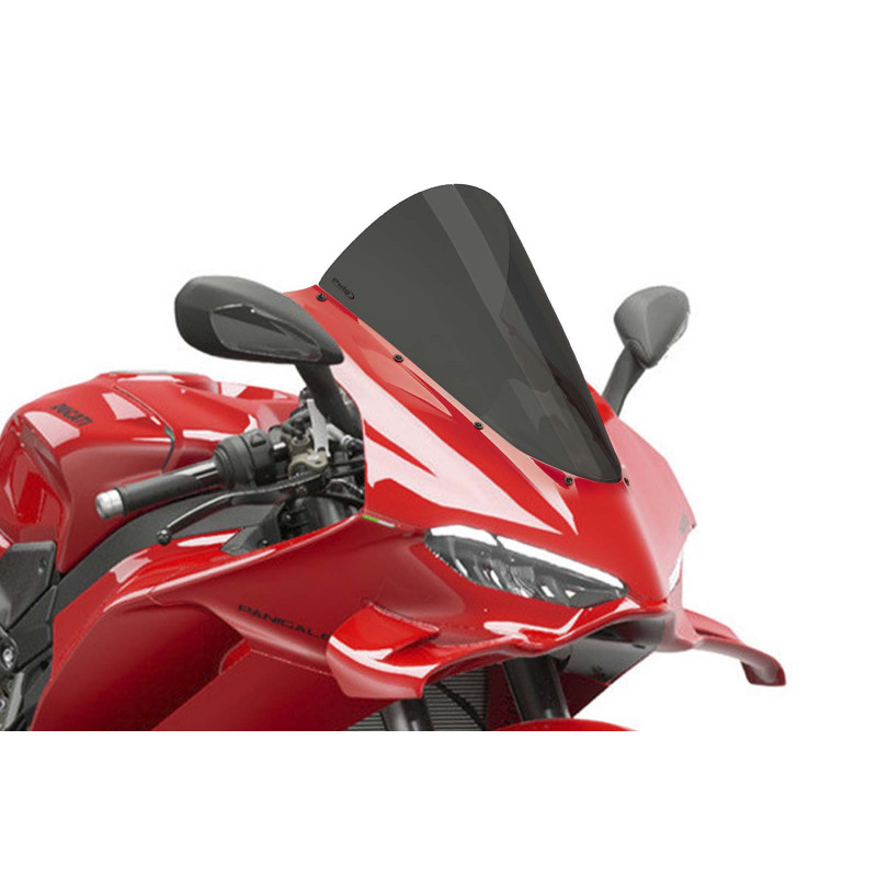 PUIG CUPOLINO R-RACER PER DUCATI PANIGALE V4 2025 FUME SCURO