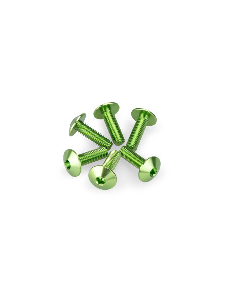 puig kit viti anodizzate m6 per cupolini colore verde