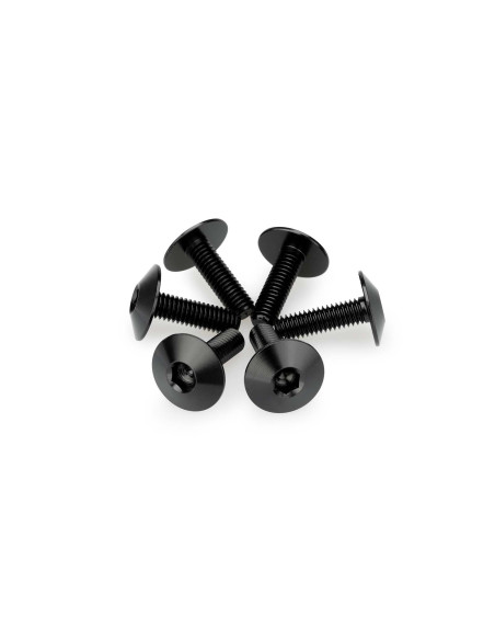 puig kit viti anodizzate m6 per cupolini colore nero