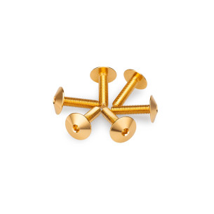 puig kit anodized screws m5 for gold color windshields