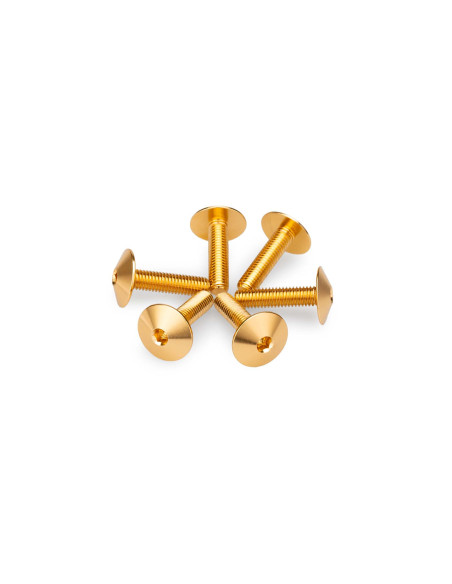 puig kit anodized screws m5 for gold color windshields