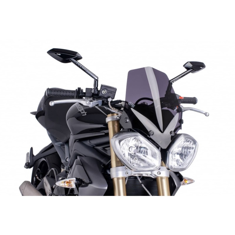 PUIG CUPULA NAKED N.G. SPORT TRIUMPH SPEED TRIPLE 11-15 AHUMADO OSCURO