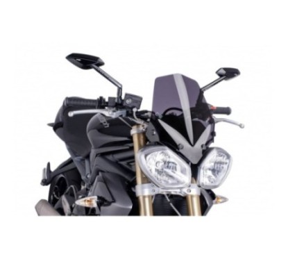 PUIG CUPOLINO NAKED NEW GENERATION SPORT PER TRIUMPH SPEED TRIPLE 11'-15' FUME SCURO