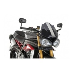 PUIG CUPOLINO NAKED NEW GENERATION SPORT PER TRIUMPH SPEED TRIPLE RS 19-20 FUME SCURO