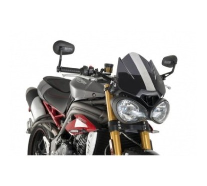 PUIG CUPOLINO NAKED NEW GENERATION SPORT PER TRIUMPH SPEED TRIPLE RS 19-20 FUME SCURO