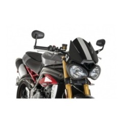 PUIG CUPOLINO NAKED NEW GENERATION SPORT PER TRIUMPH SPEED TRIPLE RS 19-20 NERO