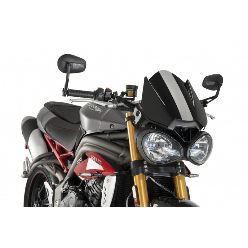 PUIG PARE - BRISE NAKED N.G. SPORT TRIUMPH SPEED TRIPLE RS 19-20 NOIR