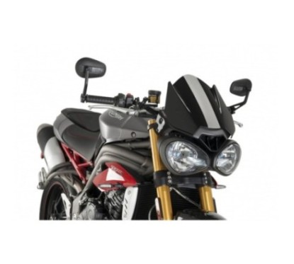 PUIG CUPOLINO NAKED NEW GENERATION SPORT PER TRIUMPH SPEED TRIPLE RS 19-20 NERO