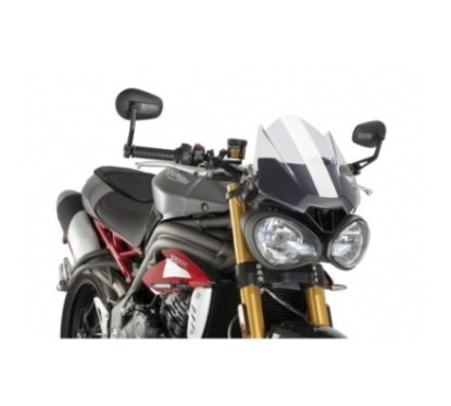 PUIG CUPOLINO NAKED NEW GENERATION SPORT PER TRIUMPH SPEED TRIPLE RS 19-20 TRASPARENTE