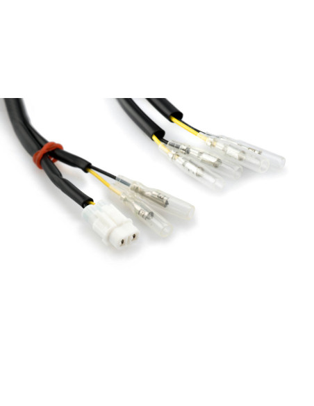 Kit de cablage Puig PlugPlay pour eclairage de plaque d'immatriculation noir