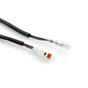 puig plugplay wiring kit for license plate light black
