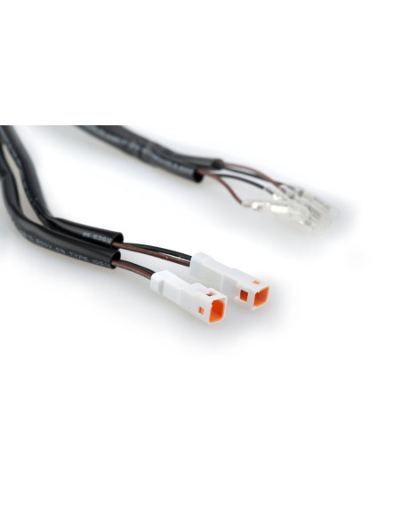 Kit de cablage plug-play Puig pour clignotants arriere noir