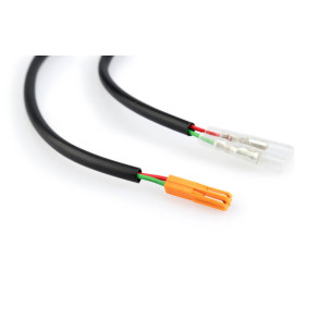 Kit de cablage Puig PlugPlay pour eclairage de plaque d'immatriculation noir