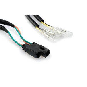 Kit de cablage plug-play Puig pour clignotants arriere noir