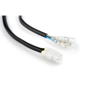Kit de cablage Puig PlugPlay pour eclairage de plaque d'immatriculation noir