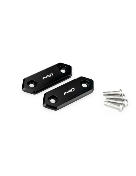 Tapa del orificio del retrovisor Puig Kawasaki Ninja 500 SE 24 25 negra