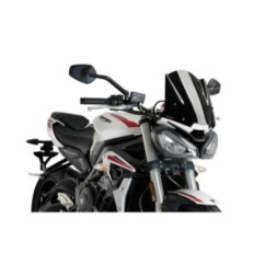 PUIG CUPOLINO NAKED NEW GENERATION SPORT PER TRIUMPH STREET TRIPLE S 20-21 NERO