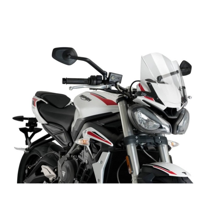 PUIG CUPOLINO NAKED N.G. SPORT PER TRIUMPH STREET TRIPLE S 20-21 TRASPARENTE