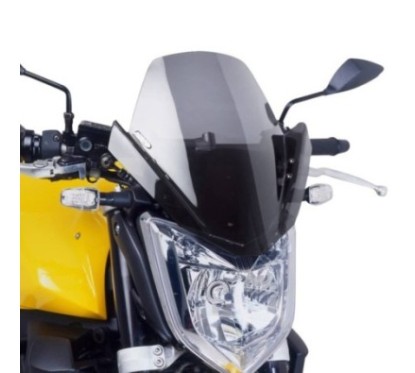 PUIG CUPOLINO NAKED NEW GENERATION SPORT YAMAHA FZ1 06'-15' FUME CHIARO