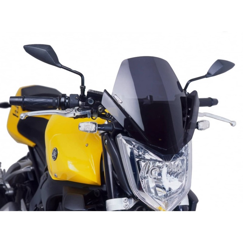 PUIG PARE - BRISE NAKED N.G. SPORT YAMAHA FZ1 06-15 FUMEE FONCE