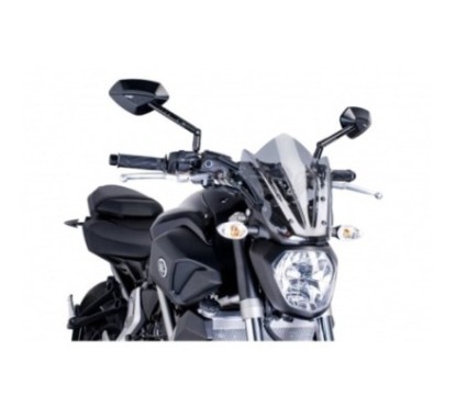 PUIG CUPOLINO NAKED NEW GENERATION SPORT YAMAHA MT-07 14'-17' FUME CHIARO