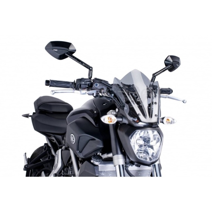 PUIG CUPOLINO NAKED N.G. SPORT PER YAMAHA MT-07 14-17 FUME CHIARO