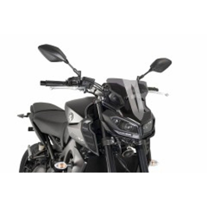 PUIG PARE - BRISE NAKED N.G. SPORT POUR YAMAHA MT-09 17-20 FUMEE FONCE