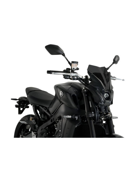 puig naked ng sport screen for yamaha mt 09 21 23 dark smoke