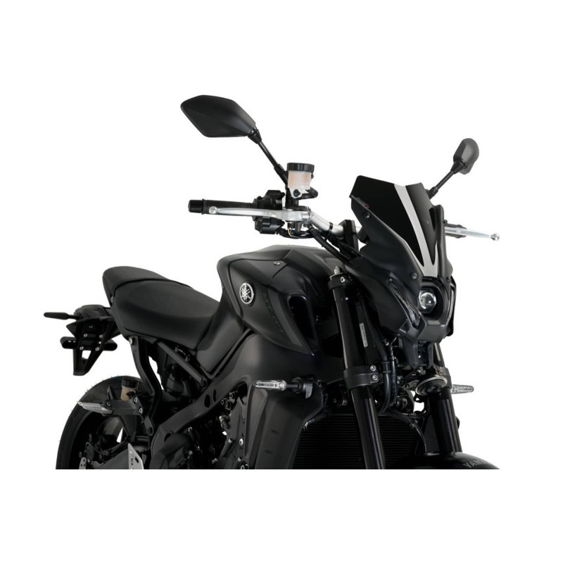 PUIG CUPOLINO NAKED NEW GENERATION SPORT YAMAHA MT-09 21-23 NERO