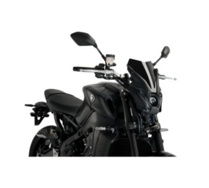 PUIG CUPOLINO NAKED NEW GENERATION SPORT YAMAHA MT-09 21-23 NERO