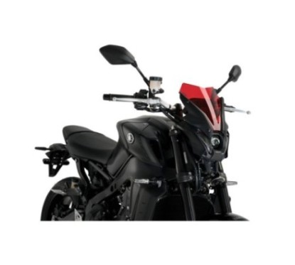 PUIG CUPOLINO NAKED NEW GENERATION SPORT YAMAHA MT-09 21-23 ROSSO