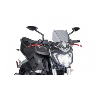 PUIG CUPOLINO NAKED NEW GENERATION SPORT YAMAHA MT-125 15'-19' FUME CHIARO