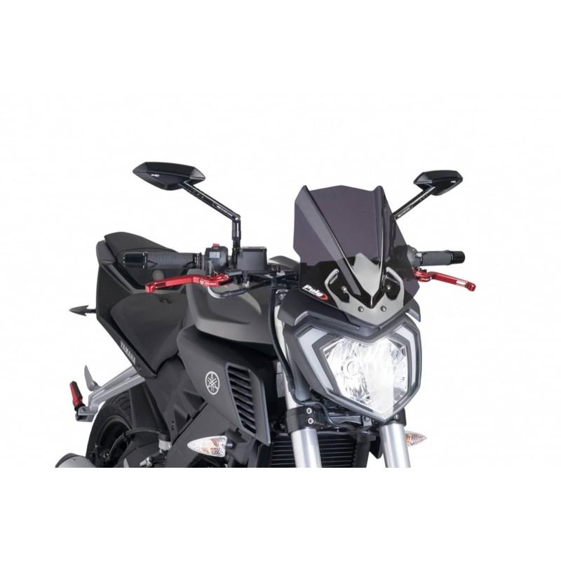 PUIG CUPOLINO NAKED NEW GENERATION SPORT YAMAHA MT-125 15'-19' FUME SCURO