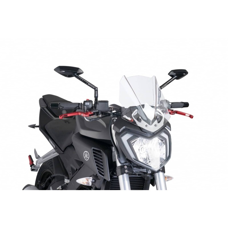 PUIG CUPOLINO NAKED NEW GENERATION SPORT YAMAHA MT-125 15'-19' TRASPARENTE