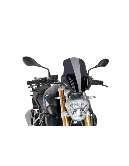 puig cupolino naked ng sport no supporig per bmw r1200 r 15 18 fume scuro