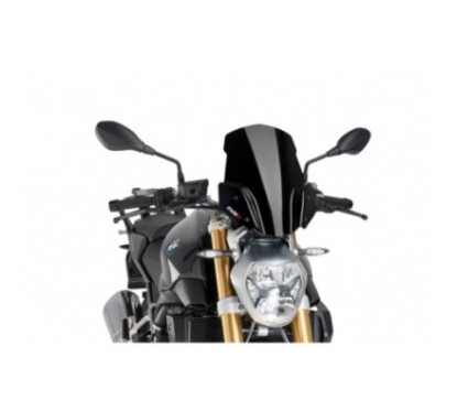 PUIG CUPOLINO NAKED N.G. SPORT-SUPP.ORIG. BMW R1200 R 15-18 NERO