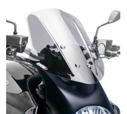 PUIG CUPOLINO NAKED NEW GENERATION TOURING DUCATI DIAVEL 11'-13' FUME CHIARO