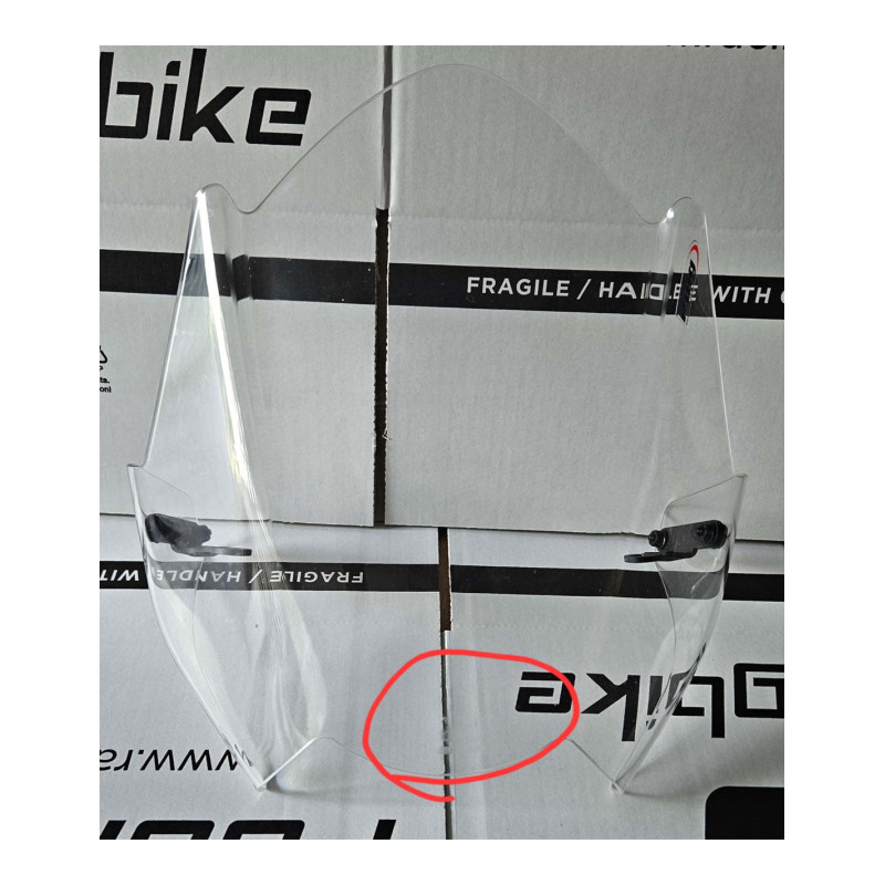 Bulle nue Puig NG Sport Triumph Speed Triple R 16/17 transparente
