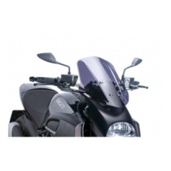 PUIG CUPOLINO NAKED NEW GENERATION TOURING DUCATI DIAVEL 11'-13' FUME SCURO